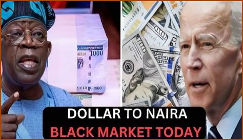 Black Market Naira To Dollar Today 3 November 2023 (Aboki Rate)